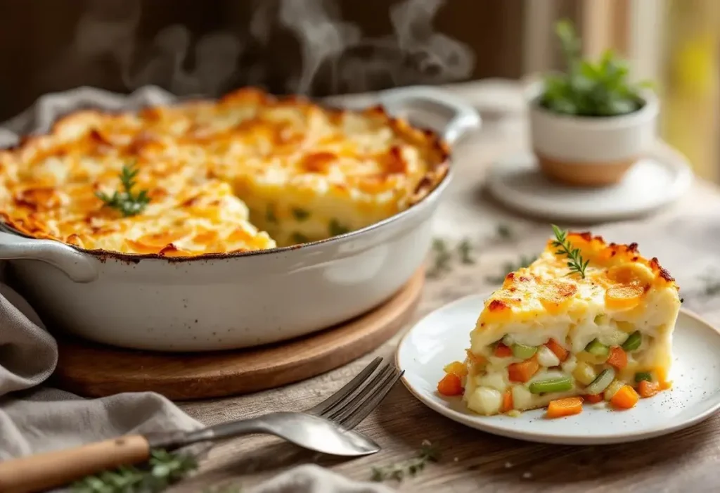 Gratin de pommes de terre, poireaux et carottes : fondant, délicieusement doré et ultra facile à préparer au quotidien